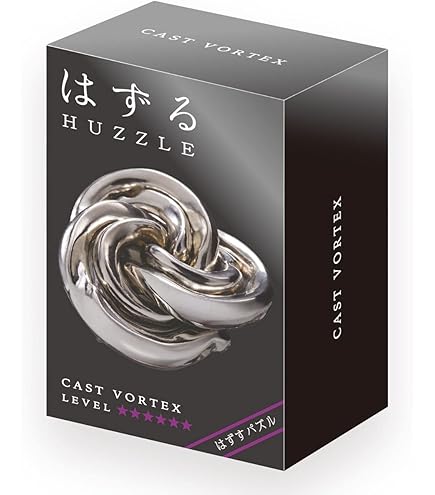 Amazon.com: Hanayama Metal Cast Puzzle Vortex : Toys & Games